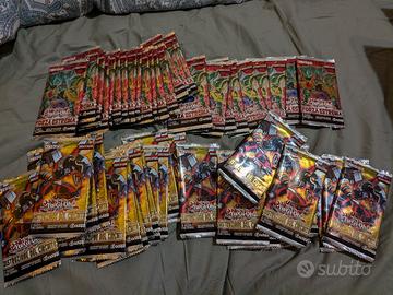 pacchetti di yugioh nuovi x 54