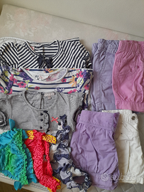 Abbigliamento estivo x bimbe di 12-18 mesi