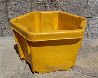 contenitore cartoni latte vingage