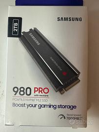 Samsung 980 PRO con dissipatore 2 TB