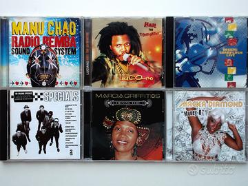 36 CD - Reggae / Ska / Dancehall / Manu Chao