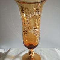 Murano coppa in vetro con decorazioni
