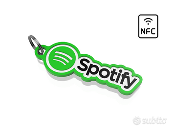 Portachiavi Spotify NFC Personalizzato