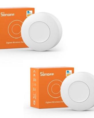 Interruttore wireless Zigbee, 2 vie, supporta