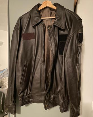 Giacca Pilota Militare Pelle Originale