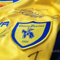 CHIEVO VERONA - Maglia Gara - GIVOVA - AUTOGRAFATA