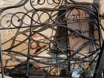 Letto in ferro battuto