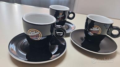 Tazzine di caffè Vergnano con piattino