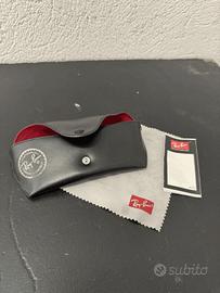 Custodia Ray-Ban Originale in Pelle Vintage