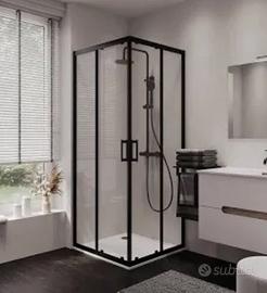 Box doccia 80x80 nero