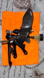 Pedana destra kawasaki zx10r 08/10