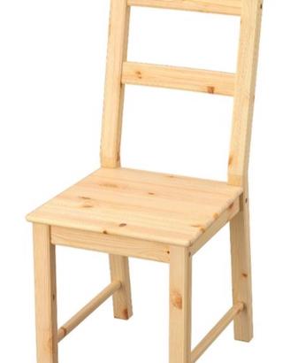 4 sedie Ikea Ivar 