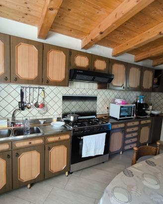 cucina in vero legno