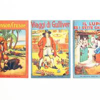 3 libretti favole gadget pubblicitari "Tana Cera"