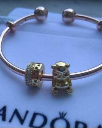 PANDORA Orsetto e Pandora Cuori Distanziatore