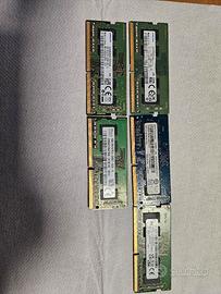N.5 Ram ddr4 4gb