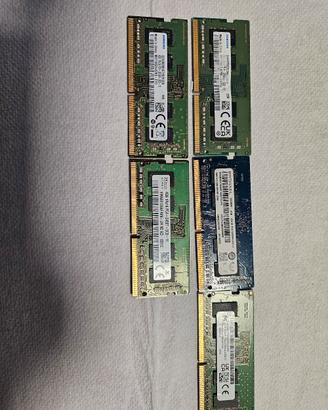 N.5 Ram ddr4 4gb