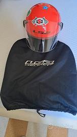 Casco Jet da Bambino rosso LS2