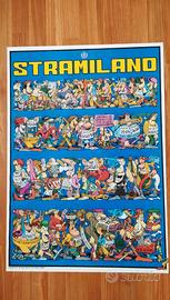 Poster Vintage Stramilano 1975 - Benito Jacovitti.