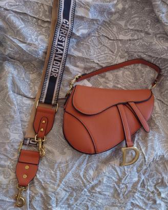 Christian Dior Saddle Bag with Strap
