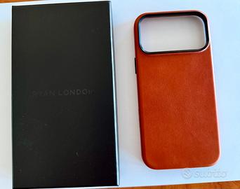 Custodia in pelle iPhone 17 Pro Max Ryan London