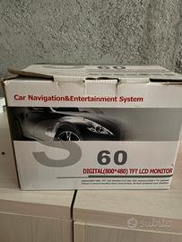Car stereo Nissan GPS navigation TFT LCD monitor