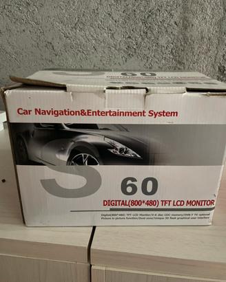 Car stereo Nissan GPS navigation TFT LCD monitor