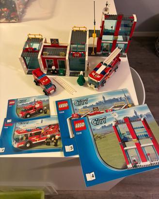 Lego City 7208 pompieri