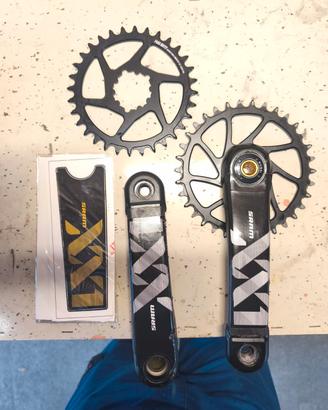 guarnitura SRAM XX1 in carbonio 