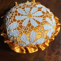 Cuscino vintage inizio '900.