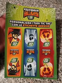 Halloween Tic Tac Stickers Panini