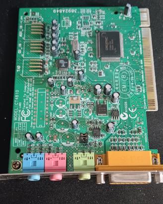 Scheda audio CreativeLabs Sound Blaster PCI CT4810