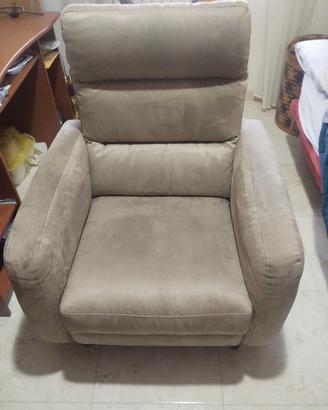 Poltrona Relax Poltronesofà – Tessuto Microfibra B