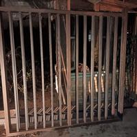 cancello in ferro doppia anta metri 4 di apertura