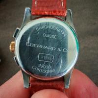 Eberhard Cronografo Vintage anni ’50 – Ghiera Oro 