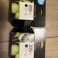Lotto 2 cartucce HP 305XL NERE Originali