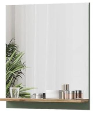 Specchiera Bagno / Ingresso con Mensola Legno