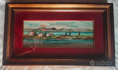 Olio su tela di Jacqueline Bersier 