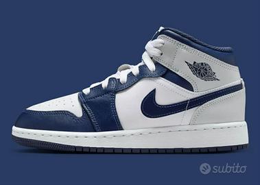 SCAPRE da ragazzo nike Air Jordan 1 Mid Rust blu