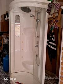 Box doccia cabina con idromassaggio