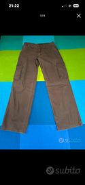 Pantaloni Marroni "S.C.A.U.T" con tasconi,Donna