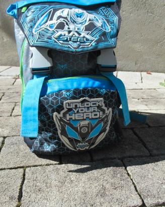 Zaino scuola Max Steel