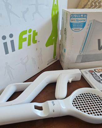 Nintendo Wii Sports + Balance Board + accessori