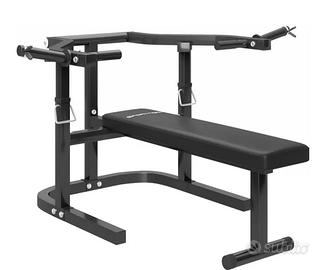 home gym con dischi artigianali