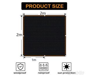 Telo ombreggiante 2X2