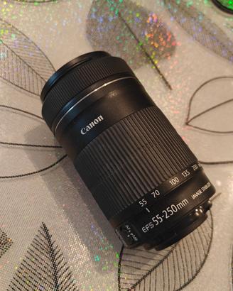 Obiettivo Canon 55-250mm f5/5.6 IS STM