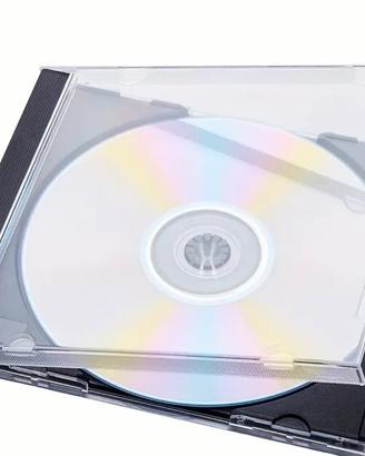 Custodie CD    10 pezzo trasparenti