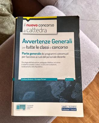 Avvertenze Generali EdiSES – Concorso a cattedra