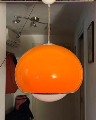 HARVEY GUZZINI Lampadario BIG BUD 2223 Arancio '70