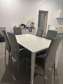 Tavolo Bontempi Home completo di sedie